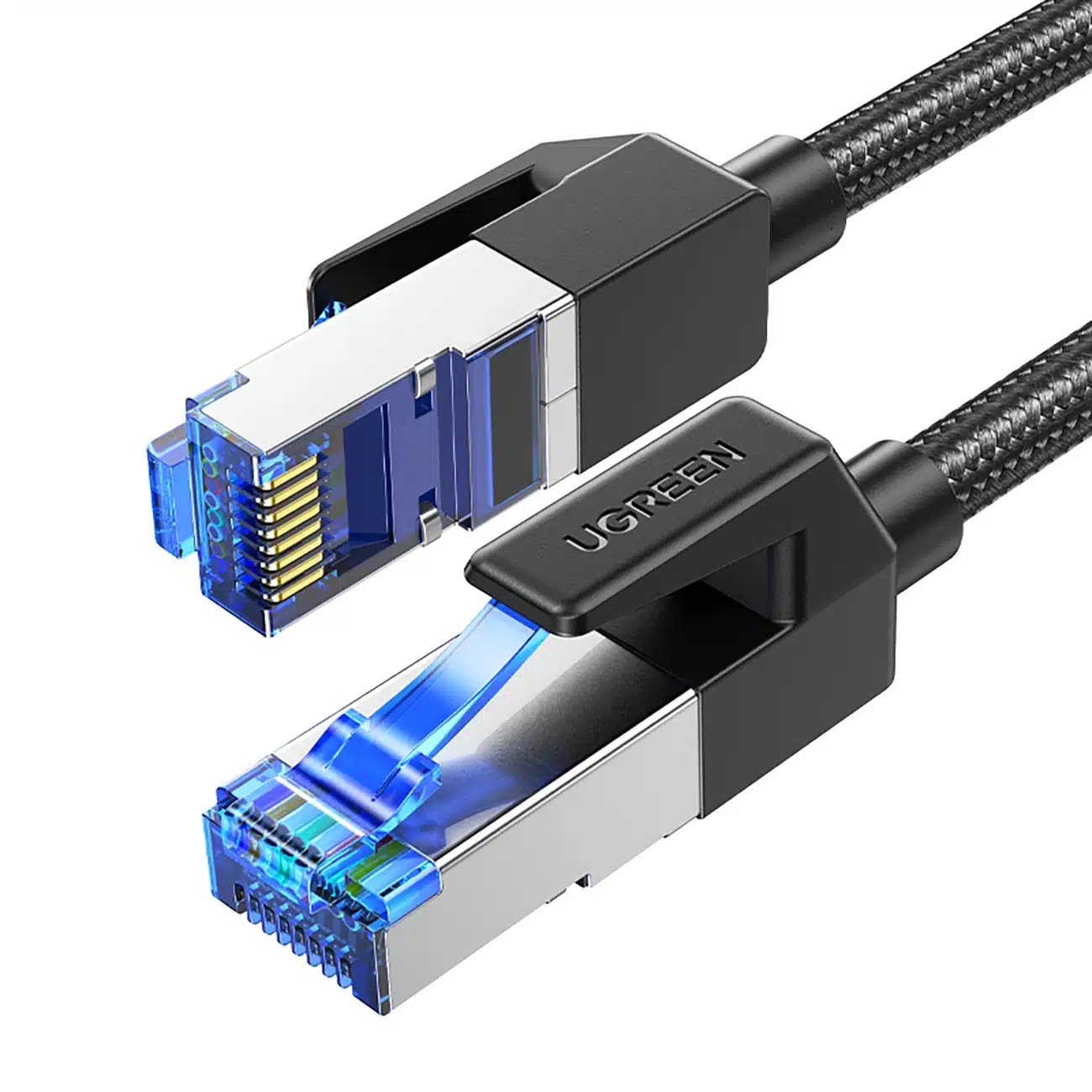 Ugreen NW153 Καλώδιο Ethernet RJ45 Cat8 με Χάλκινο Πυρήνα 1.5m - Μαύρο - Image 3