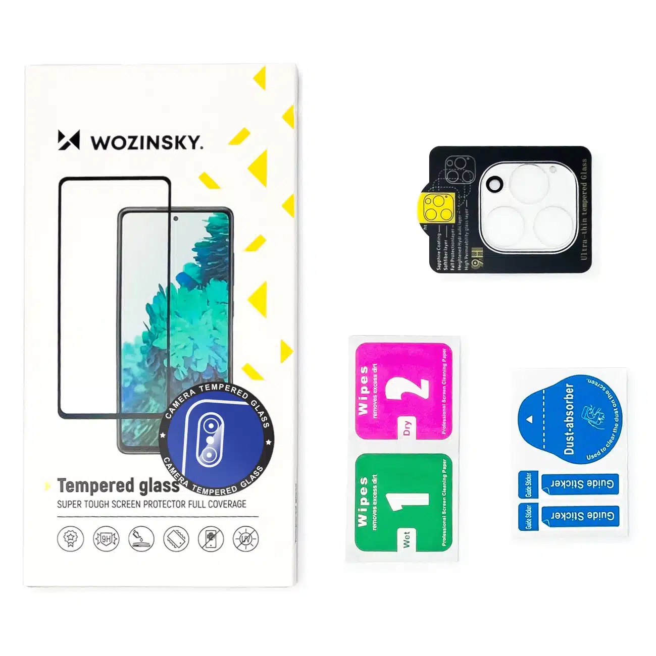 Wozinsky 9H προστατευτικό γυαλί Full Camera Glass για Samsung Galaxy A55 - Image 3