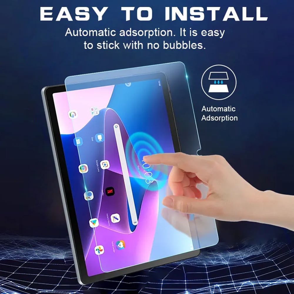 Lito - 2.5D Classic Glass - Lenovo Tab M10 Plus Gen 3 TB-125F/TB-128F - Διάφανο - Image 5