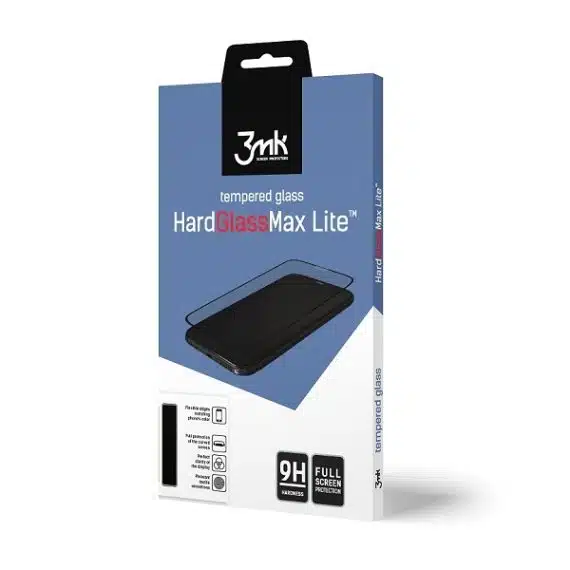 3MK HardGlass Max Lite iPhone Xr μαύρος