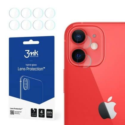 3MK Lens Protect Προστασία φακού για iPhone 12 Mini 4τμχ