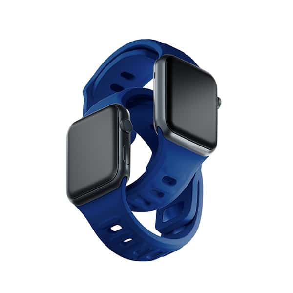 3MK Σιλικόνης Λουράκι Ρολογιού Μπλε για Apple Watch 38/40/41mm - Image 13