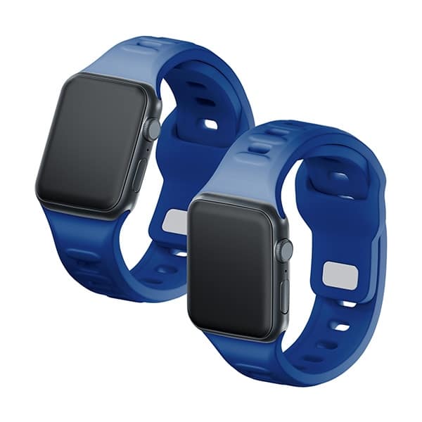 3MK Σιλικόνης Λουράκι Ρολογιού Μπλε για Apple Watch 38/40/41mm - Image 5