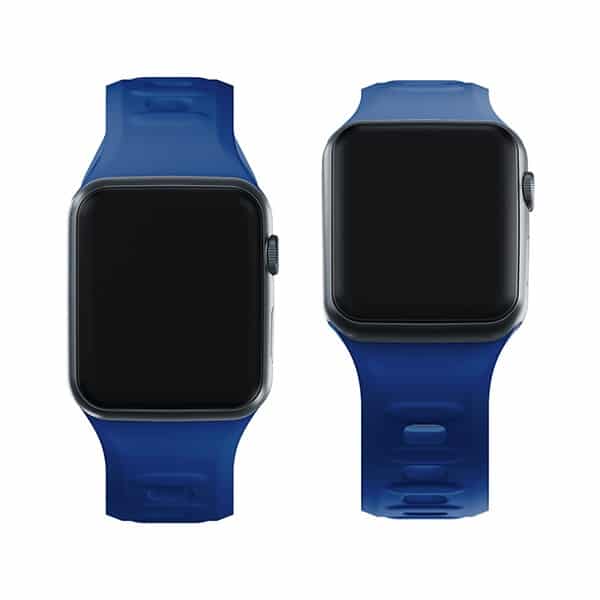 3MK Σιλικόνης Λουράκι Ρολογιού για Apple Watch 42/44/45/49mm Μπλε - Image 3