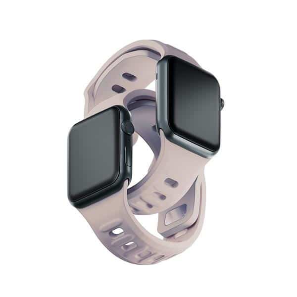 3MK Silicone Watch Strap - θήκη για Apple Watch 42mm (1st gen) / 44mm 45mm 49mm - Ροζ - Image 13