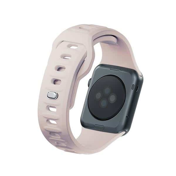 3MK Silicone Watch Strap - θήκη για Apple Watch 42mm (1st gen) / 44mm 45mm 49mm - Ροζ - Image 6