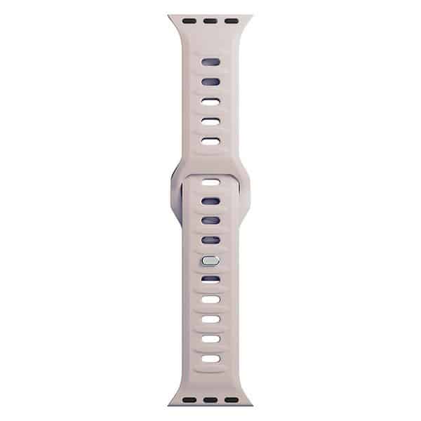3MK Silicone Watch Strap - θήκη για Apple Watch 42mm (1st gen) / 44mm 45mm 49mm - Ροζ - Image 7