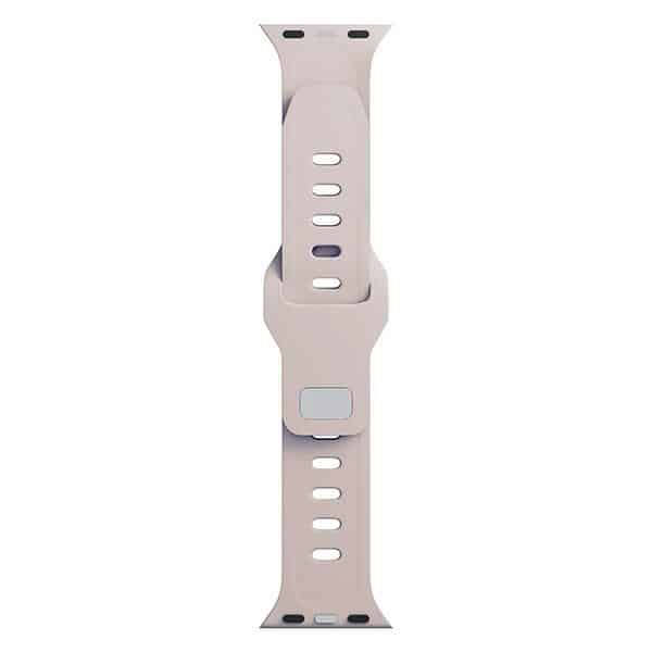 3MK Silicone Watch Strap - θήκη για Apple Watch 42mm (1st gen) / 44mm 45mm 49mm - Ροζ - Image 8