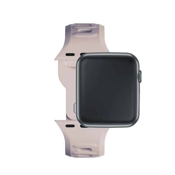 3MK Silicone Watch Strap - θήκη για Apple Watch 42mm (1st gen) / 44mm 45mm 49mm - Ροζ - Image 9