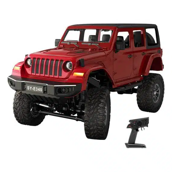 Αυτοκίνητο με τηλεχειρισμό 1:14 Double Eagle (κόκκινο) Jeep Crawler Pro E340-003