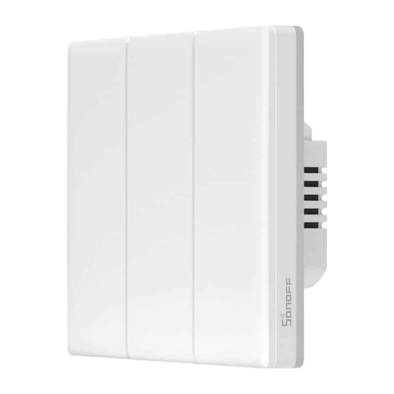 Έξυπνος Διακόπτης Τοίχου με Αφή Wi-Fi Sonoff TX T5 3C (3-κανάλια) - Image 2