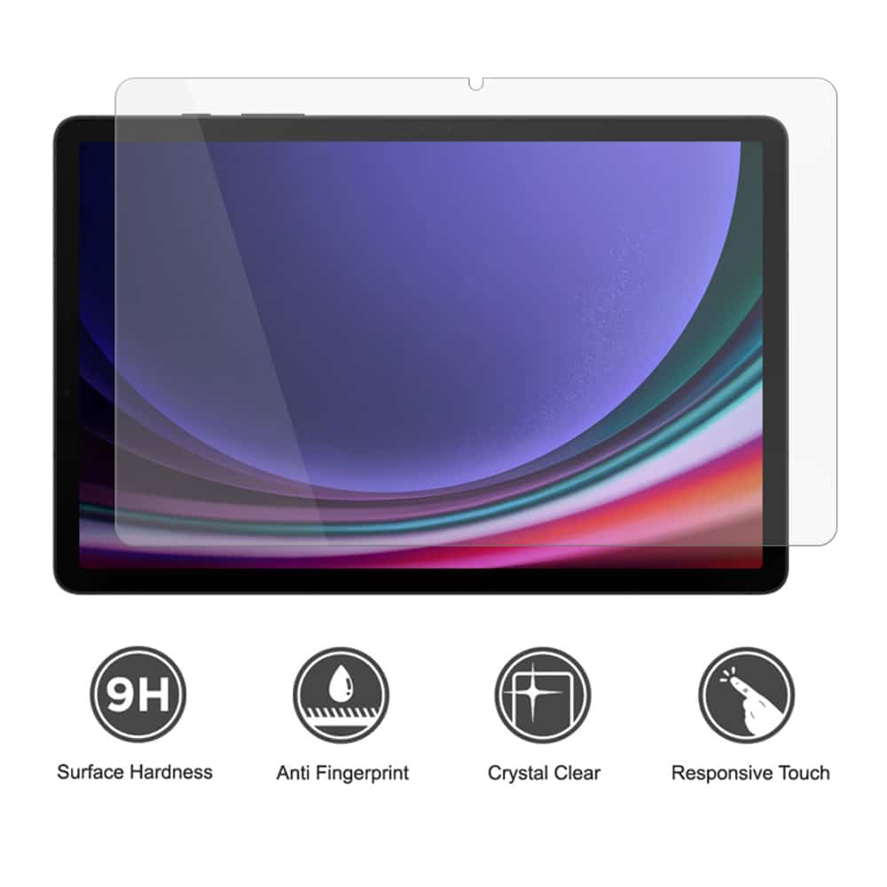 Lito - 2.5D Classic Glass - Samsung Galaxy Tab S9 / Tab S9 FE - Διάφανο - Image 5