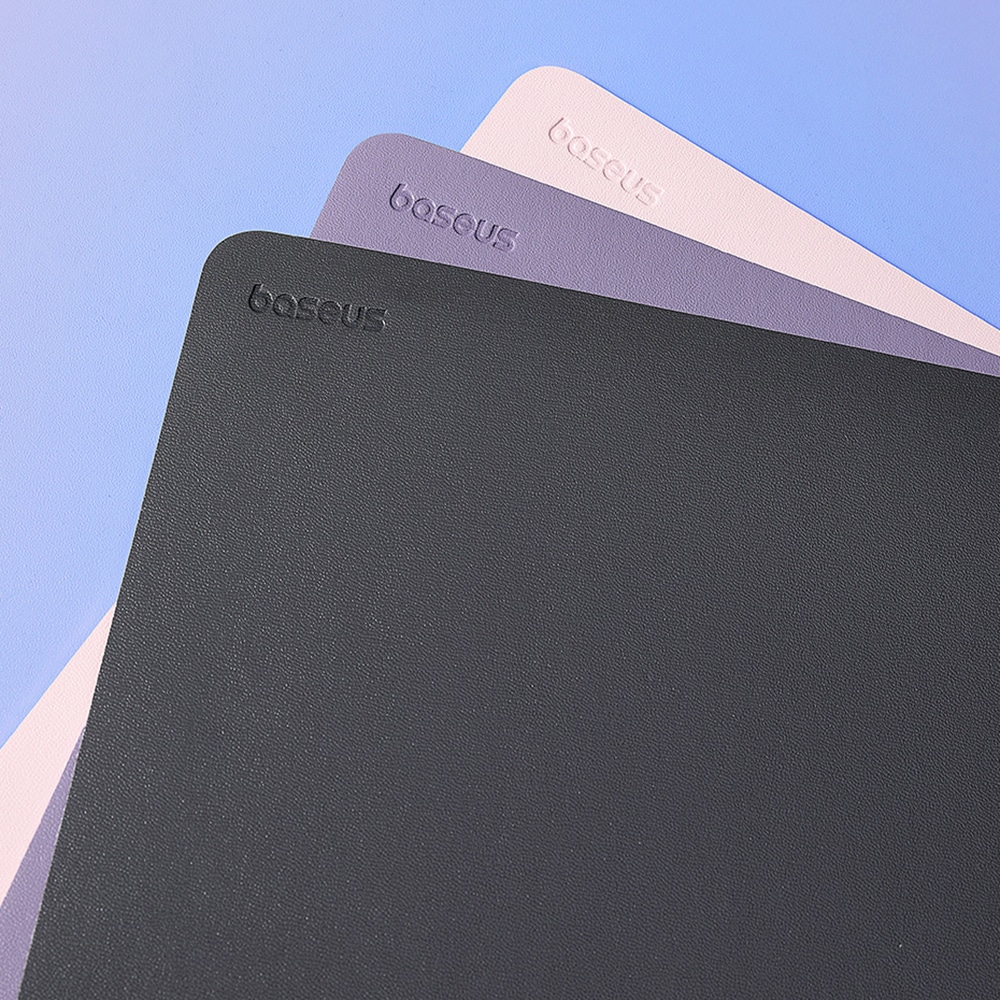 Baseus - Mousepad (B01055504511-00) - για Γραφείο, Gaming, Σπίτι, από Δέρμα PU - Νεφελώδες Μωβ - Image 8