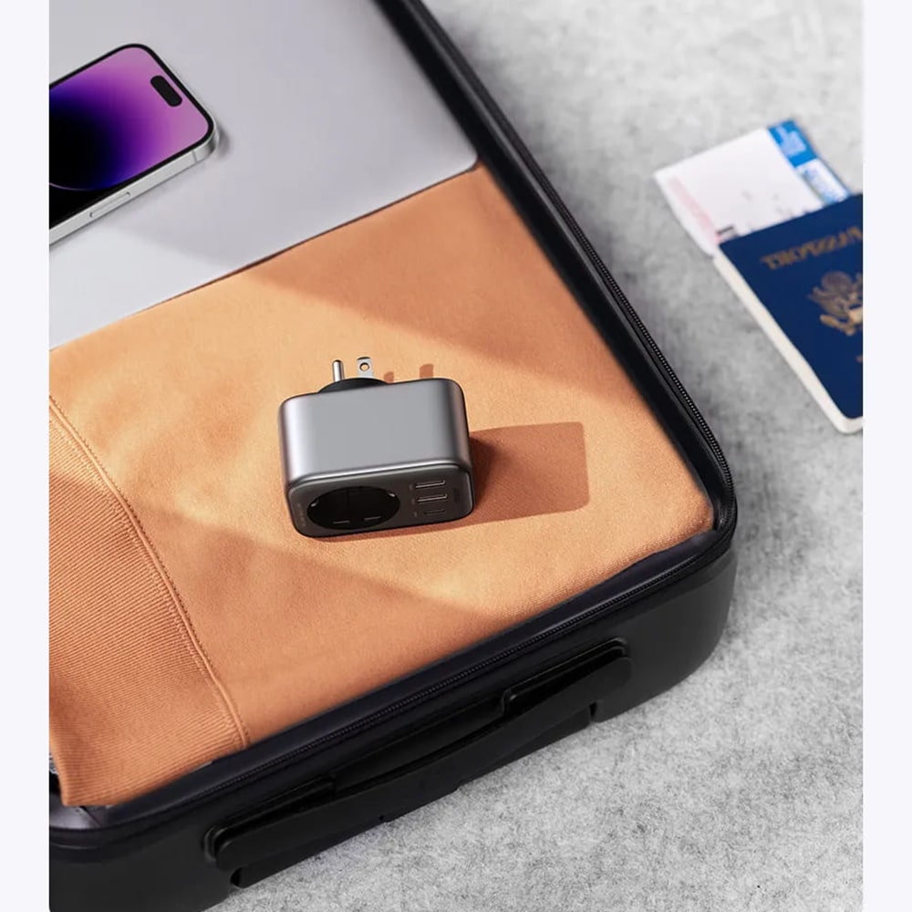 Ugreen - Φορτιστής τοίχου (15289) - Ευρωπαϊκή Πρίζα, 2x USB, Type-C σε US, Γρήγορη Φόρτιση, 30W - Μαύρο - Image 5