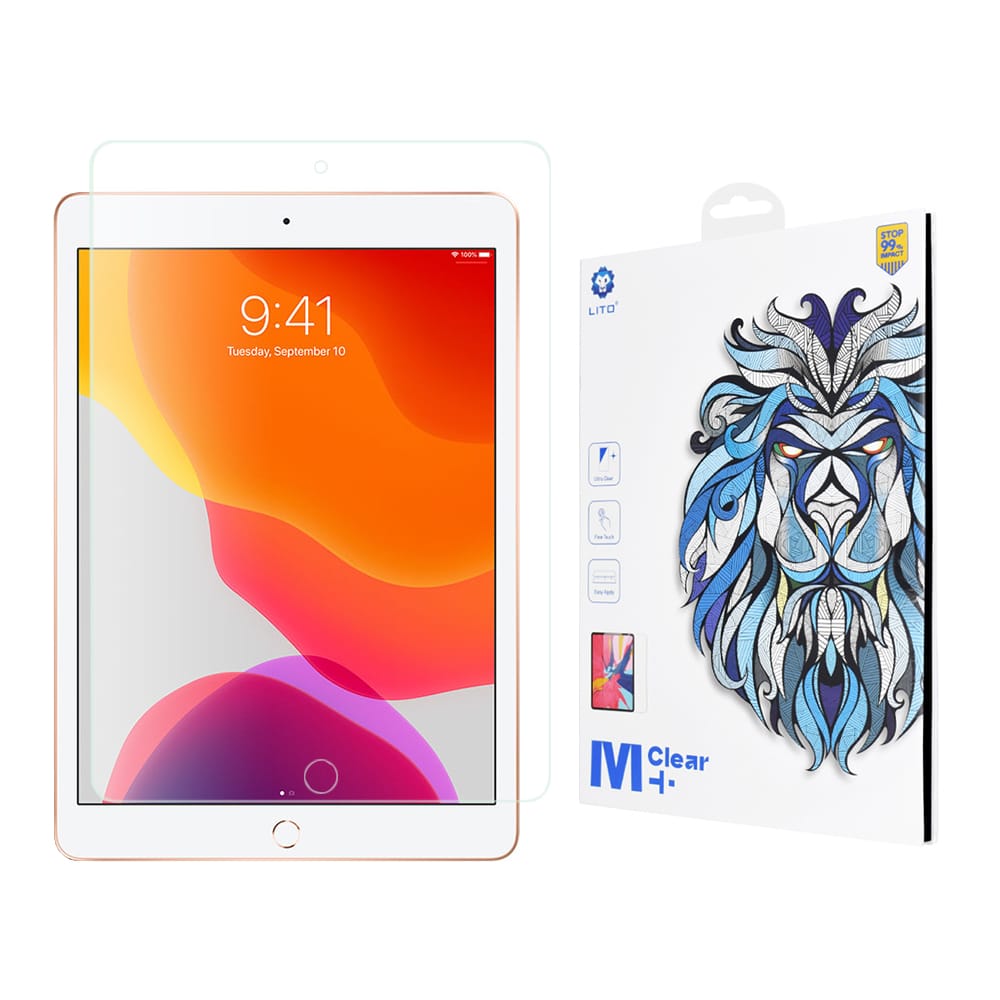Lito - 2.5D Classic Glass - Apple iPad 10.2 (2021 / 2020 / 2019) - Διάφανο - Image 2