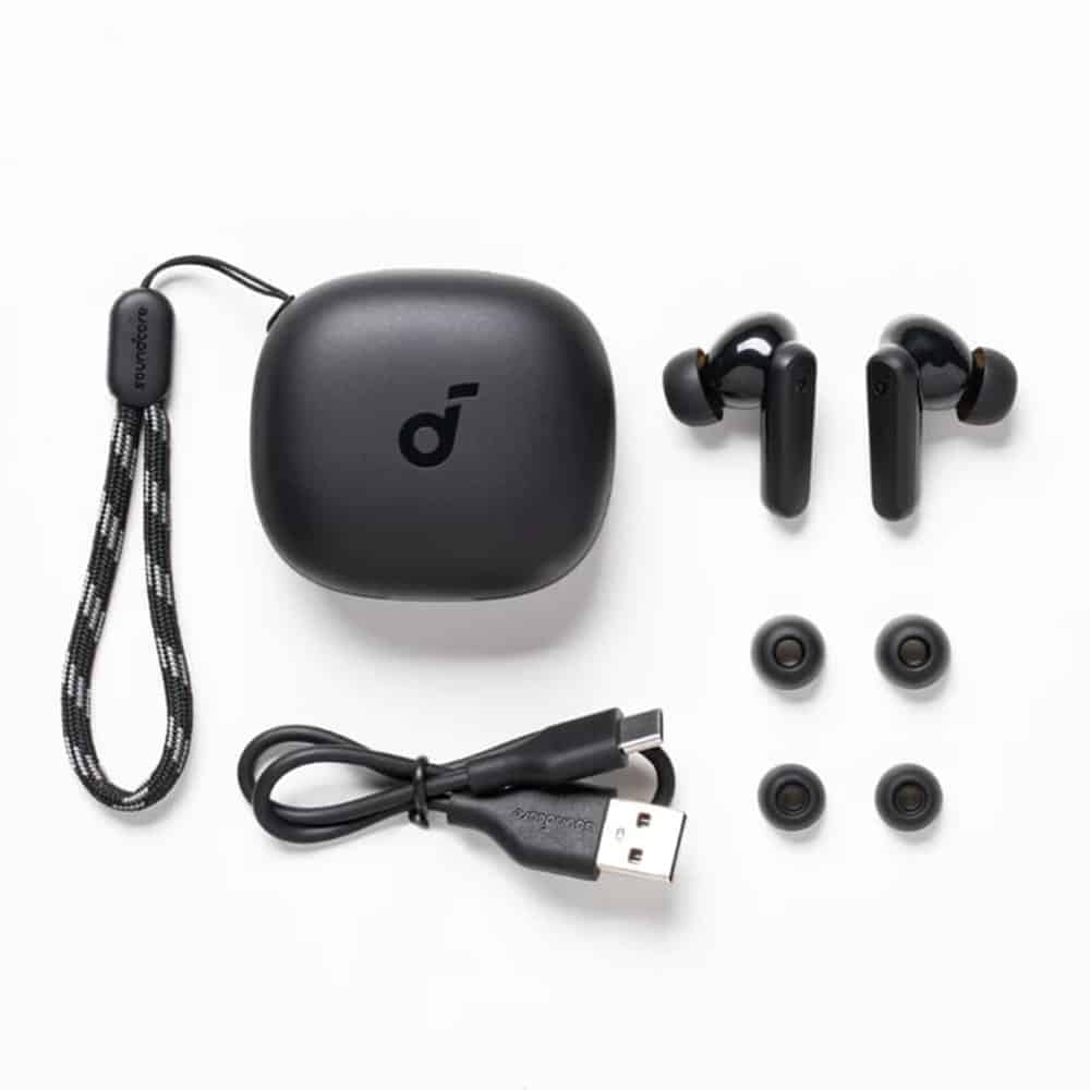 Anker - Ασύρματα Ακουστικά R50i (A3949G11) - με Θήκη Φόρτισης, Έξτρα-μπάσο, Ενισχυμένες Κλήσεις AI - Μαύρο - Image 6