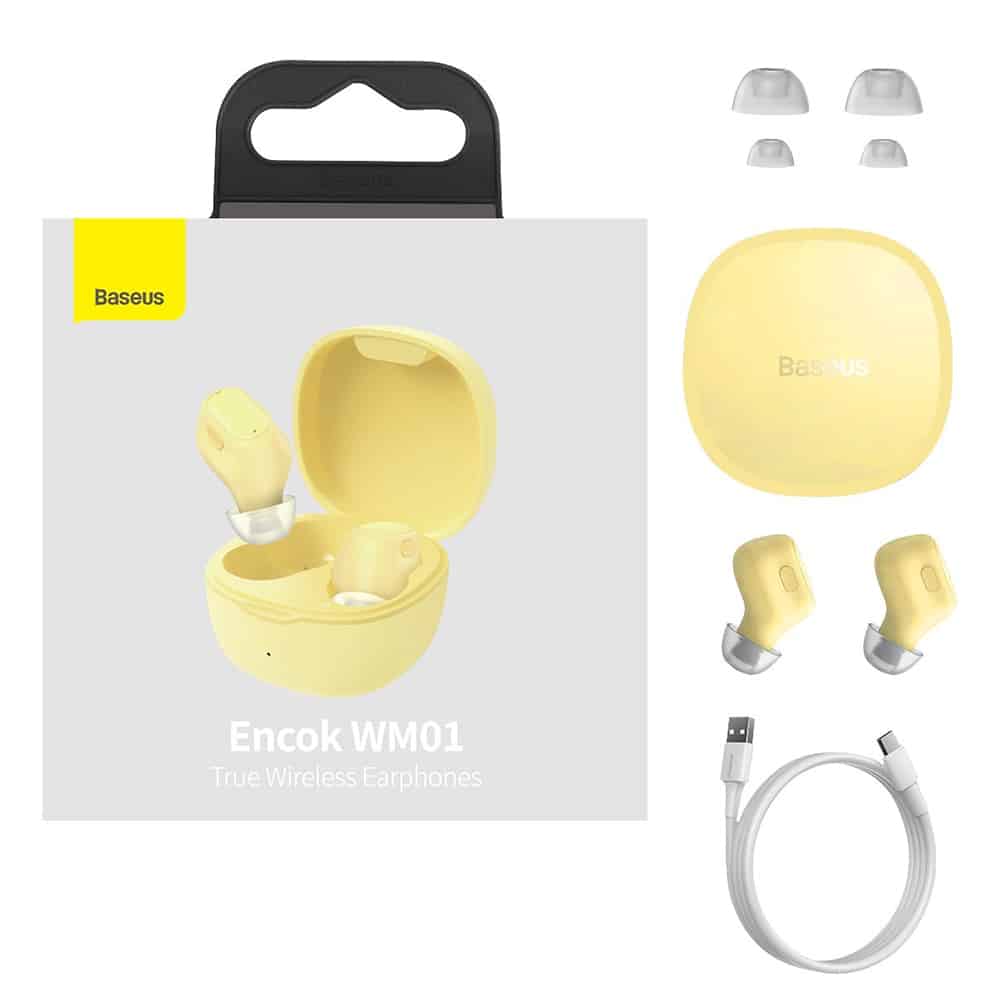 Baseus - Ασύρματα Ακουστικά Bowie WM01 (NGTW370001) - TWS με Bluetooth 5.3 - Μαύρο - Image 7