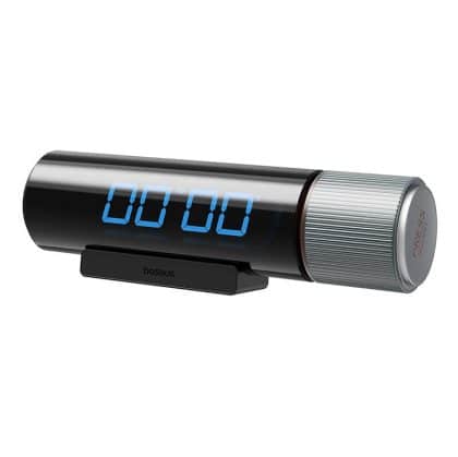 Baseus - Χρονοδιακόπτης Περιστροφής Countdown Timer Heyo (L60448003111-00) - με Ψηφιακή Οθόνη - Μαύρος