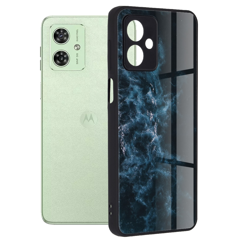 Techsuit - Glaze Series - Motorola Moto G54 - Μπλε - Image 6