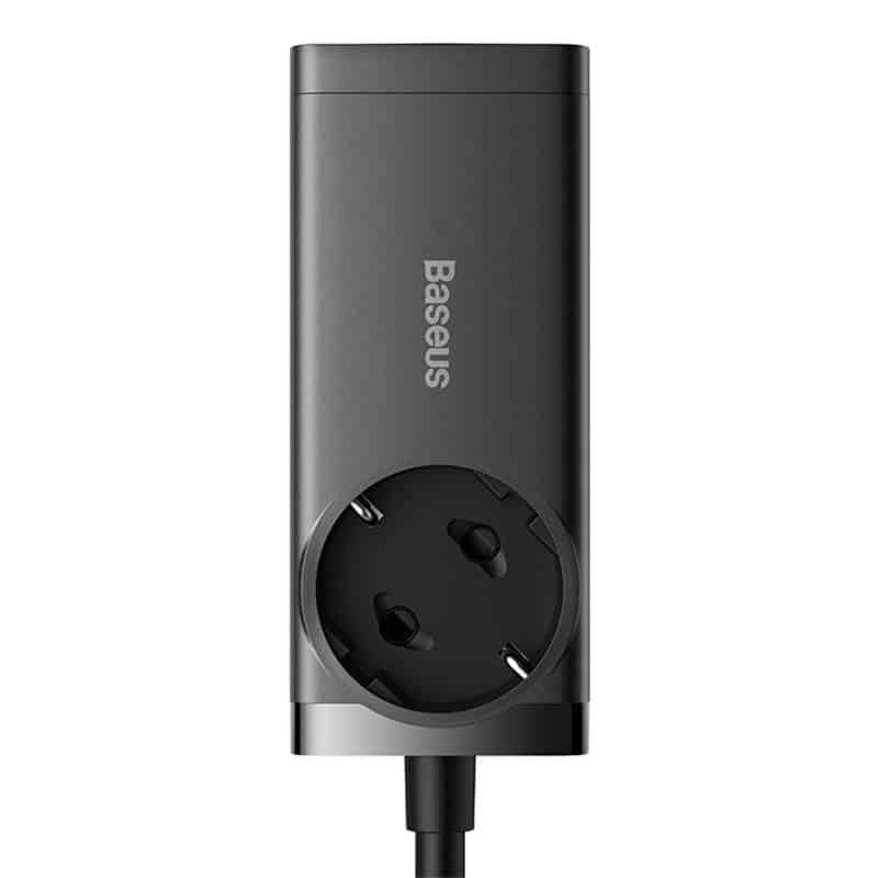 Baseus - Προέκταση Καλωδίου (PSZM000901) - Powerstrip GaN3 Pro 2xUSB + 2xUSB-C + AC, 65W - Μαύρο - Image 7