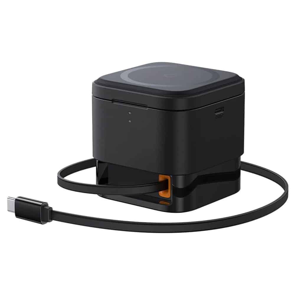Baseus - Power Bank (P10264100123-00) - Σχήμα Κύβου, MagSafe, Qi, Type-C, 25W - Μαύρο - Image 4