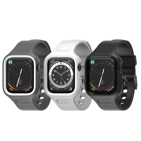 Araree Duple Pro - θήκη για Apple Watch 44/45mm / Series 4 5 6 7 8 9 SE 2 - Μαύρο - Image 2