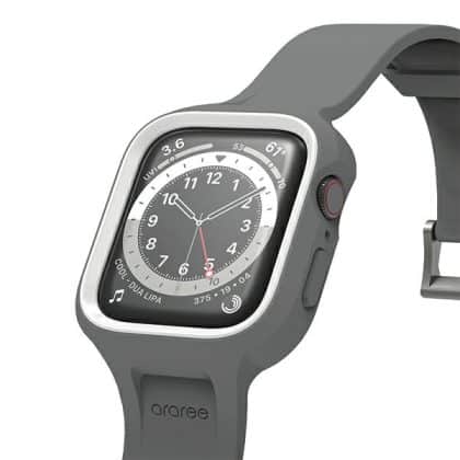 Araree Duple Pro - θήκη για Apple Watch 44/45mm / Series 4 5 6 7 8 9 SE 2 - Γκρι