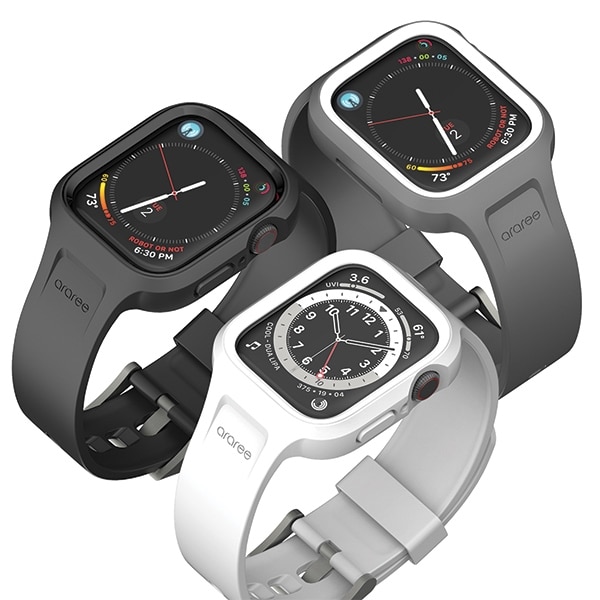 Araree Duple Pro - θήκη για Apple Watch 40/41mm / Series 4 5 6 7 8 9 SE 2 - Γκρι - Image 3
