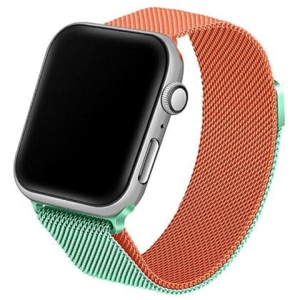 Beline λουράκι Apple Watch Steel 42/44/45/49mm πράσινο/πορτοκαλί