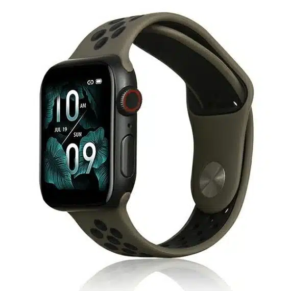 Beline λουράκι Apple Watch Sport Silicone 38/40/41mm καφέ/μαύρο