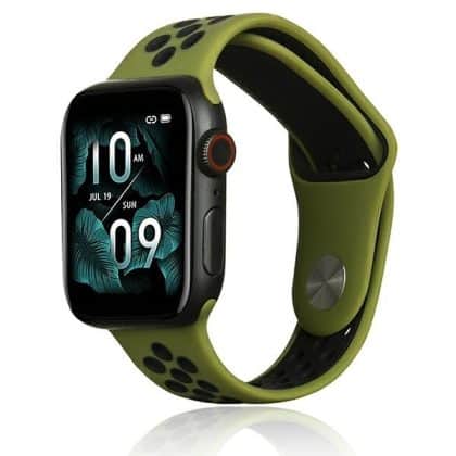 Beline pasek - θήκη για Apple Watch 38mm (1st gen) / 40mm 41mm - Πράσινο