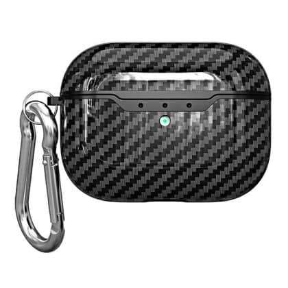 Beline Θήκη AirPods Carbon για Air Pods Pro μαύρη
