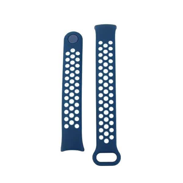 Beline pasek Mi Band 9/8 design niebiesko-biały /blue-white - Image 2