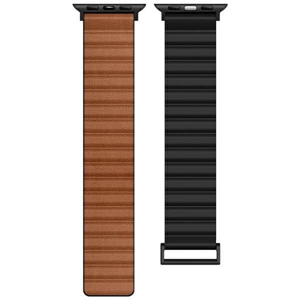 Beline pasek - θήκη για Apple Watch 42mm (1st gen) / 44mm 45mm 49mm - Μαύρο - Image 3