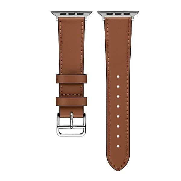 Beline Watch 20mm Hermes δερμάτινο λουράκι καφέ /brown box - Image 2