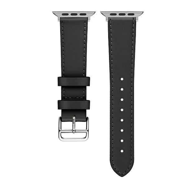 Beline λουράκι 22mm Hermes Δέρμα μαύρο - Image 2