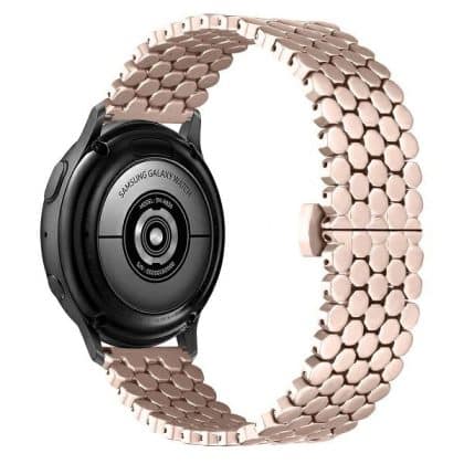 Beline μπρασελέ μεταλλικό ρολογιού Honeycomb 20mm ροζ-χρυσό /rosegold σε κουτί