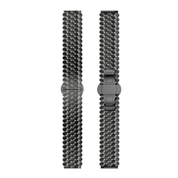 Beline μπρασελέ μεταλλικό ρολογιού 22mm Honeycomb μαύρο / μαύρο κουτί - Image 2