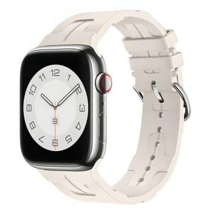 Beline Silicone Ultra - θήκη για Apple Watch 38mm (1st gen) / 40mm 41mm 1 2 3 4 5 6 7 8 9 SE (2022) - Λευκό