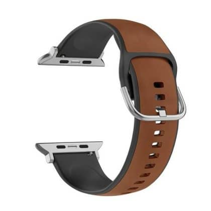 Beline Silico Δερμάτινο - θήκη για Apple Watch 38mm (1st gen) / 40mm 41mm 1 2 3 4 5 6 7 8 9 SE - Διάφανο
