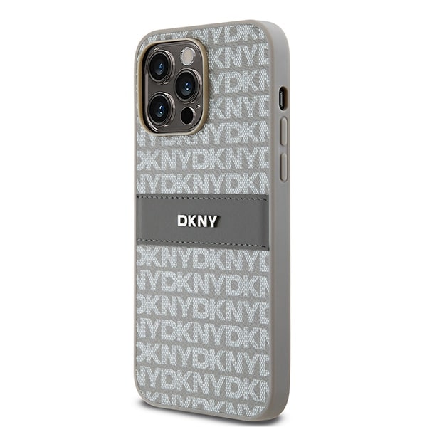 DKNY Leather Mono Stripe & Metal Logo - θήκη για Apple iPhone 14 Pro - Πολύχρωμο - Image 2