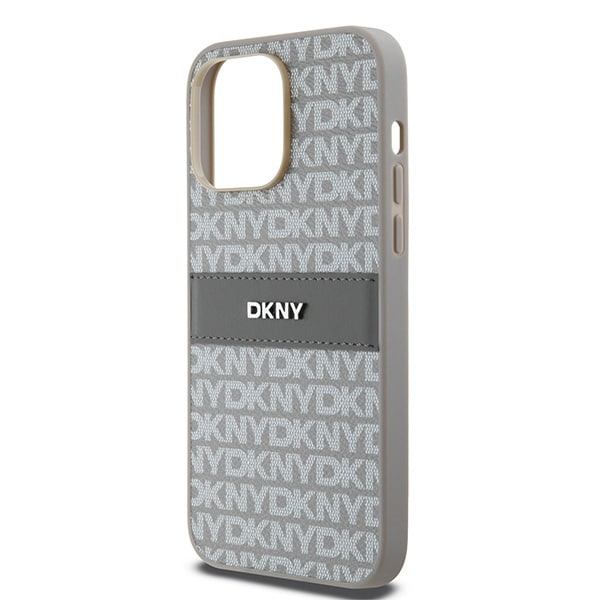 DKNY Leather Mono Stripe & Metal Logo - θήκη για Apple iPhone 14 Pro - Πολύχρωμο - Image 6