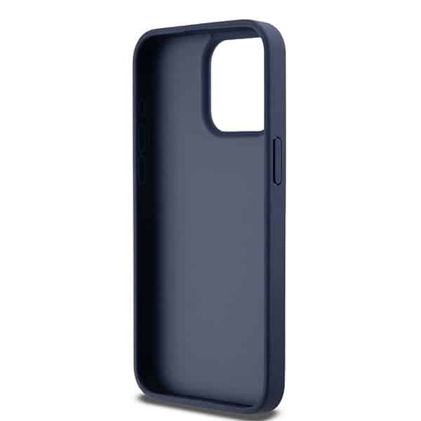 DKNY Leather Mono Stripe & Metal Logo - θήκη για Apple iPhone 15 Pro Max - Μπλε - Image 7