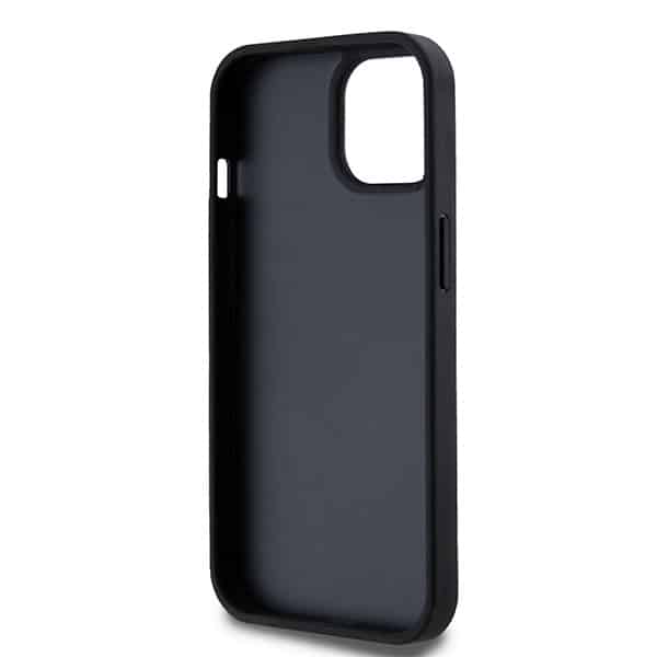 DKNY Leather Checkered Mono Pattern & Printed - θήκη για Apple iPhone 14 - Μαύρο - Image 7