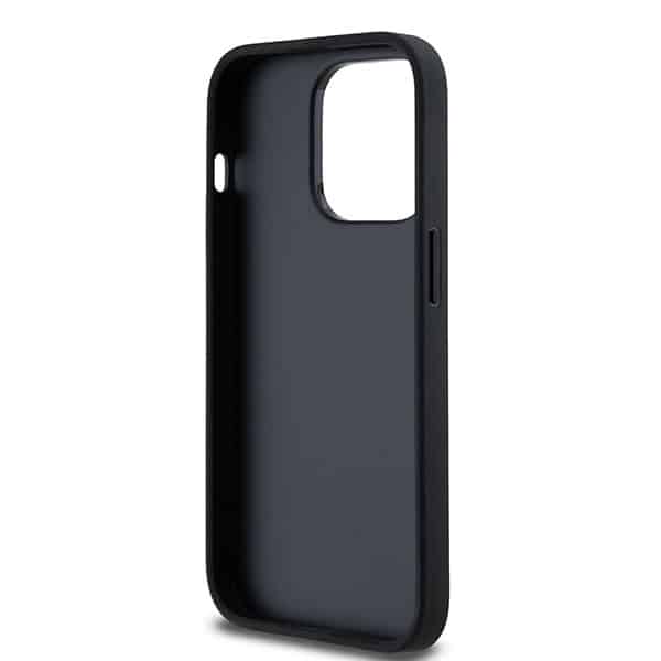 DKNY Leather Checkered Mono Pattern & Printed - θήκη για Apple iPhone 14 Pro - Μαύρο - Image 7