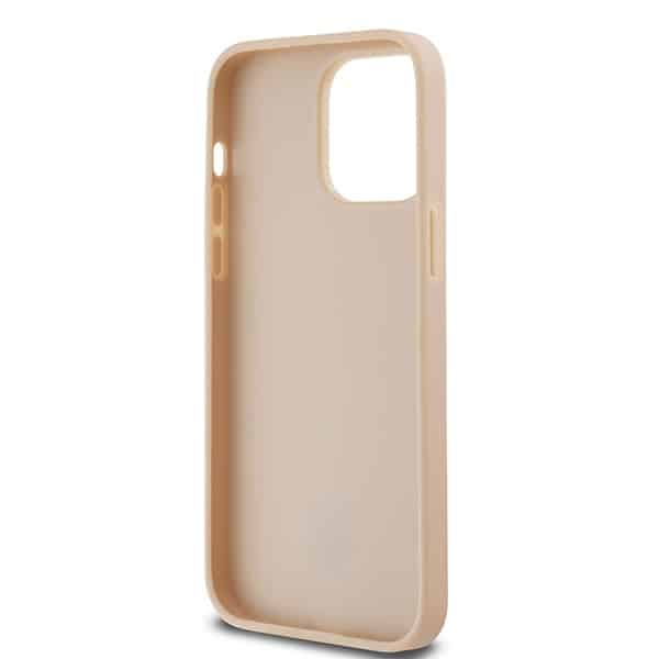 DKNY Leather Checkered Mono Pattern & Printed - θήκη για Apple iPhone 14 Pro Max - Ροζ - Image 7
