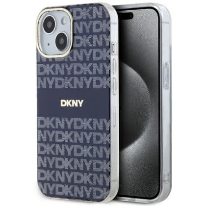 DKNY IML Mono & Stripe - θήκη για Apple iPhone 15 / 14 13 - Μπλε