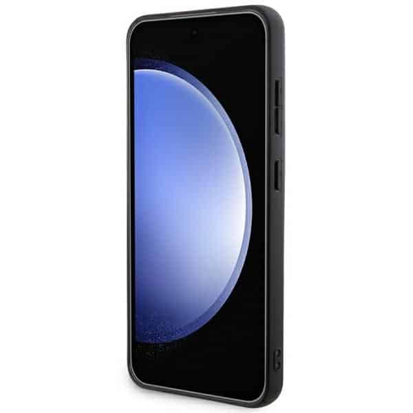 DKNY Leather Mono Stripe & Metal Logo - θήκη για Samsung Galaxy S24 - Μαύρο - Image 5