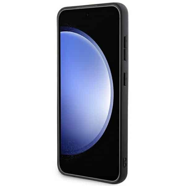 DKNY Leather Mono Stripe & Metal Logo - θήκη για Samsung Galaxy S24+ - Μαύρο - Image 5