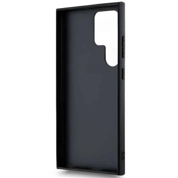 DKNY Leather Mono Stripe & Metal Logo - θήκη για Samsung Galaxy S24 Ultra - Μαύρο - Image 7